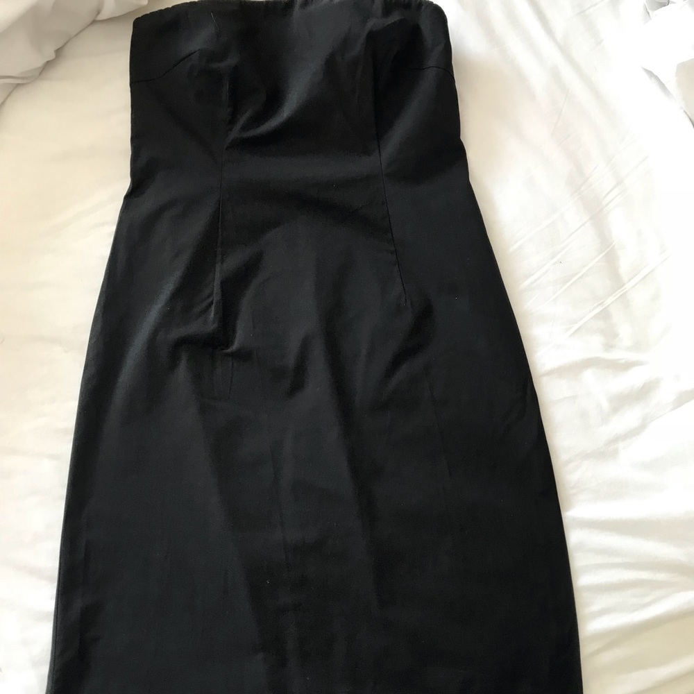 J Crew Strapless Straight Mini Dress